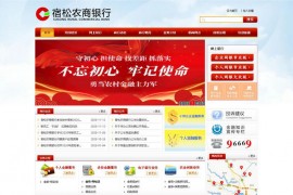 安徽宿松农村商业银行：www.ahssrcbank.com