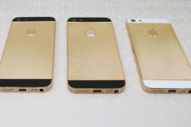 世界上最贵的手机 黄金钻石定制版iphone5约1亿元人民币