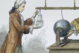 世界最早的电容器 莱顿瓶形状像瓶子